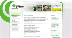 Desktop Screenshot of oyten.de